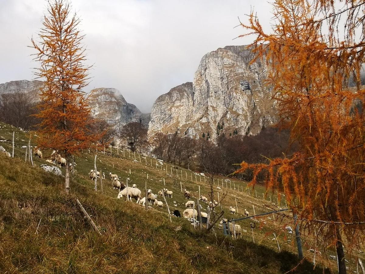 Mountain lodge Forte Emilia Kobarid Exterior foto