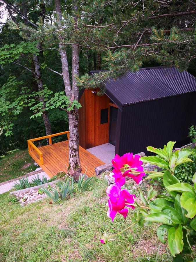 Mountain lodge Forte Emilia Kobarid Exterior foto