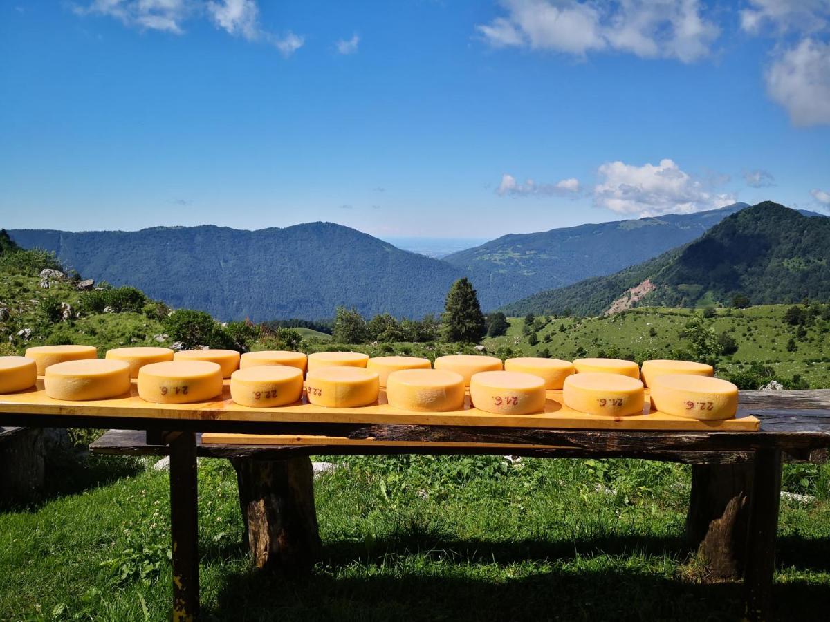 Mountain lodge Forte Emilia Kobarid Exterior foto