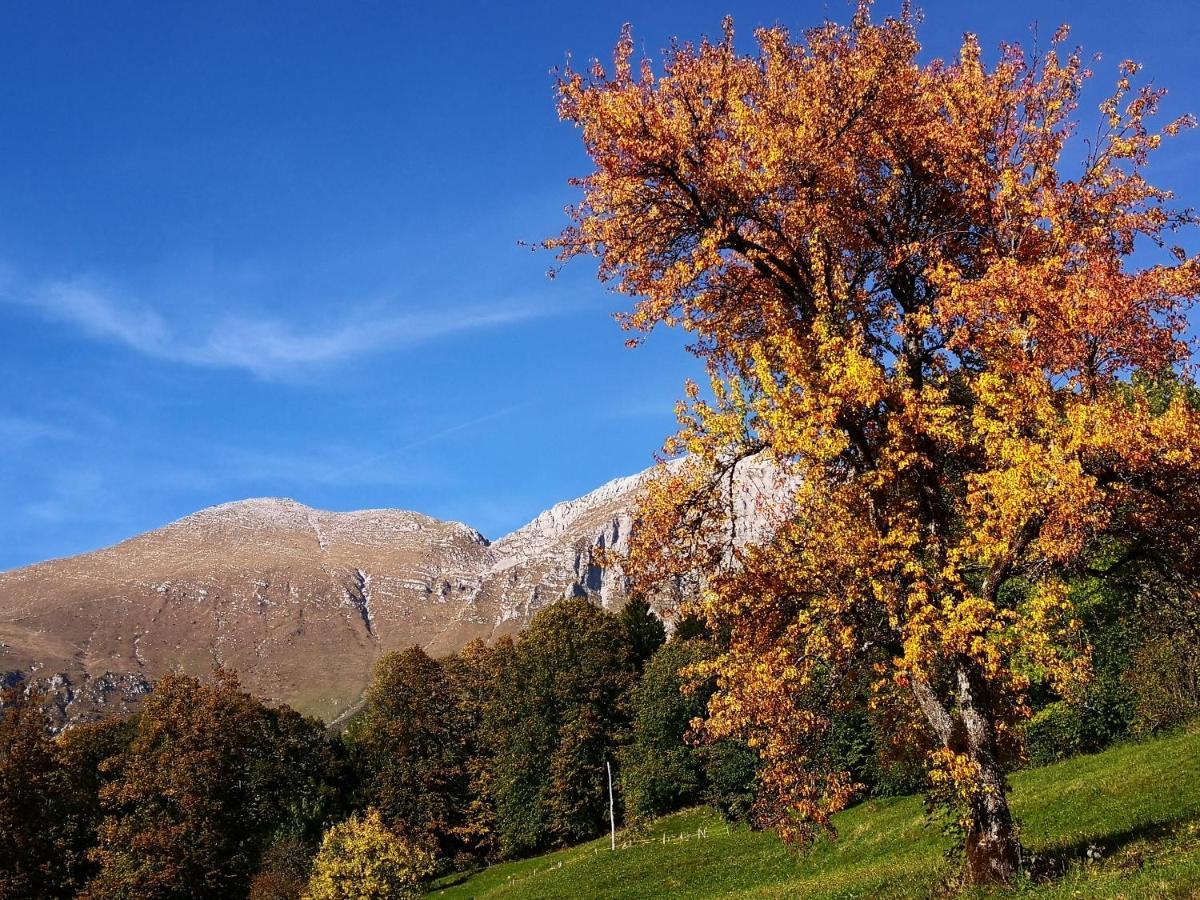 Mountain lodge Forte Emilia Kobarid Exterior foto
