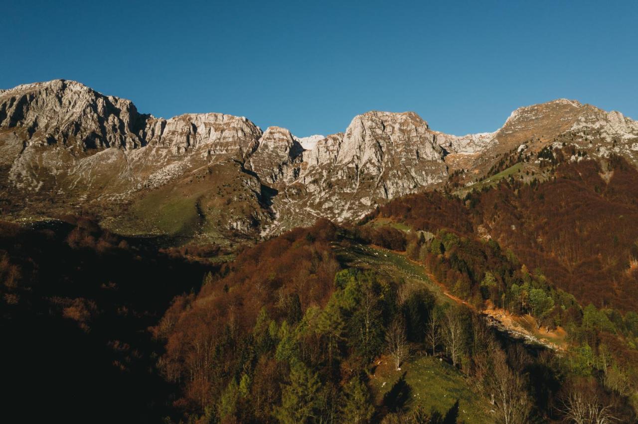 Mountain lodge Forte Emilia Kobarid Exterior foto