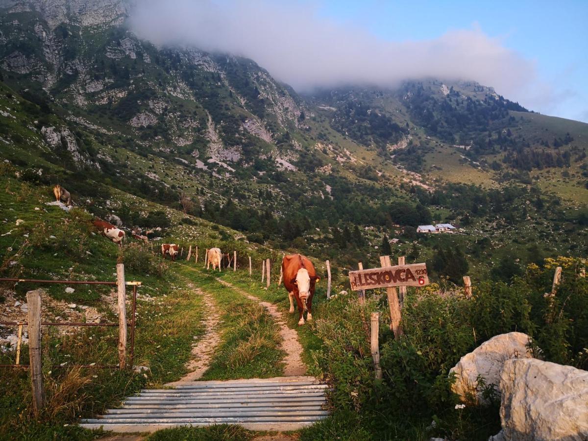 Mountain lodge Forte Emilia Kobarid Exterior foto