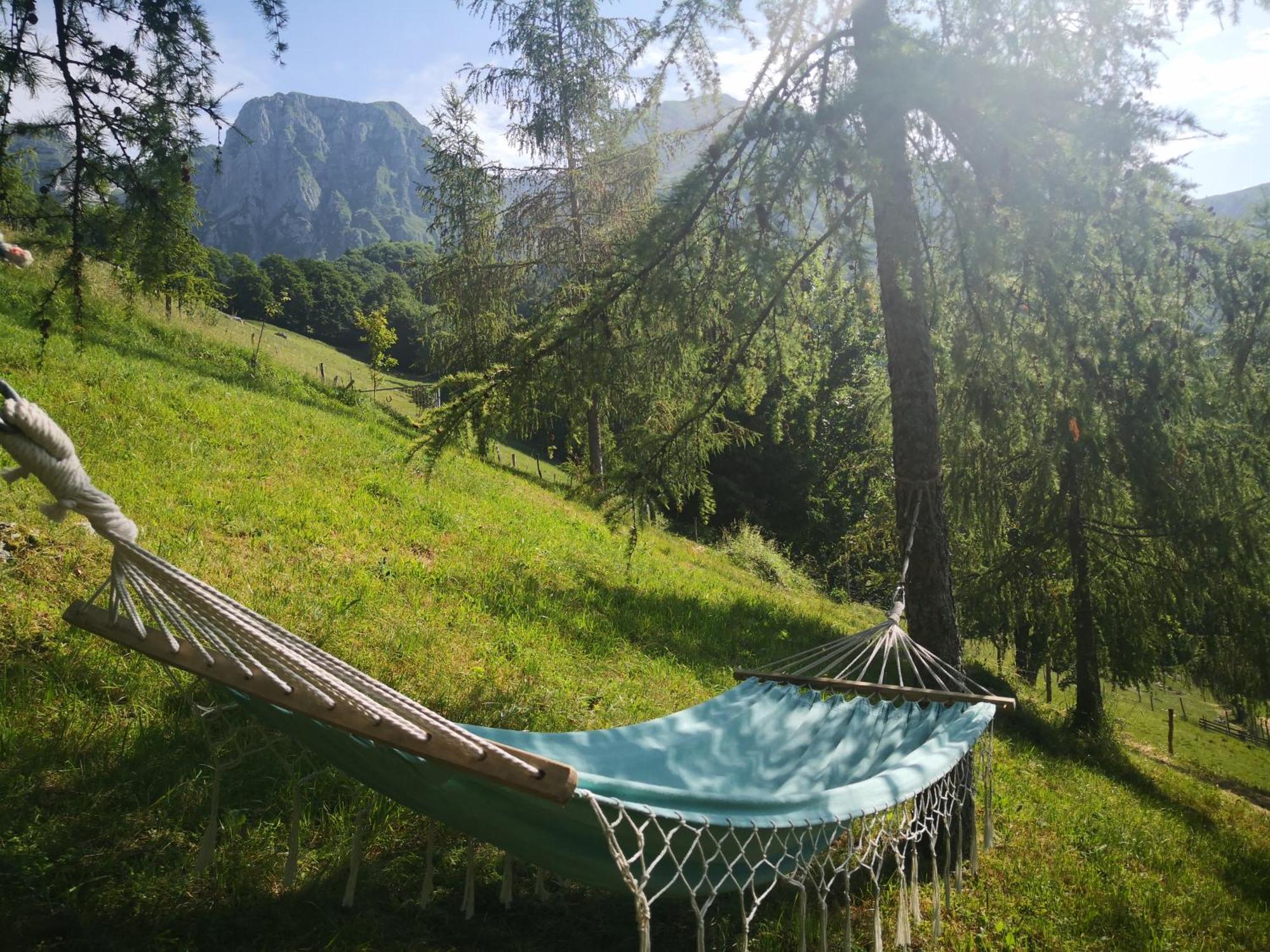 Mountain lodge Forte Emilia Kobarid Exterior foto